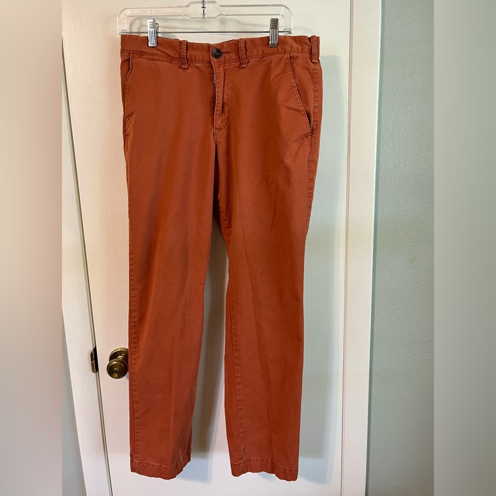 Burnt orange men’s express pants